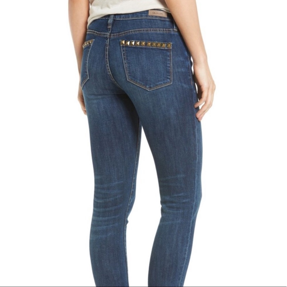 SOLD blank jeans with studded pockets